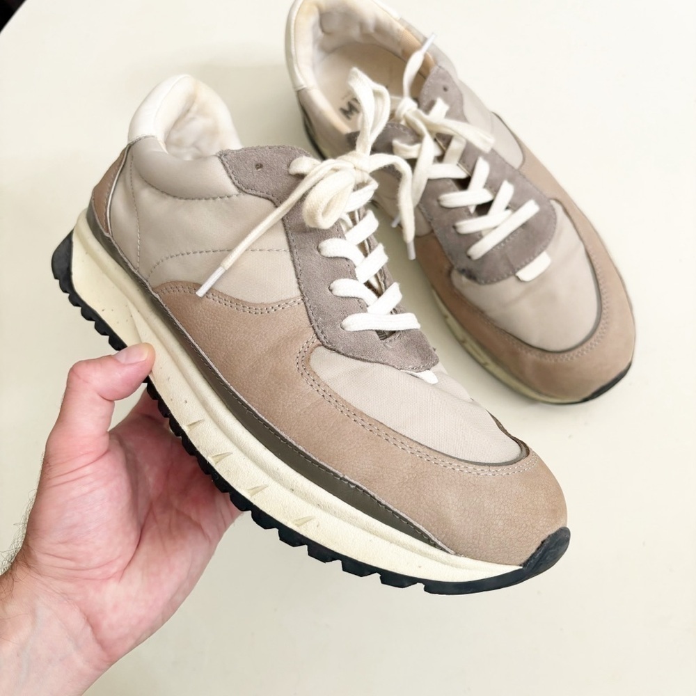 Madewell Kickoff Trainer Sneakers Neutral Colorblock Men’s Size 10.5